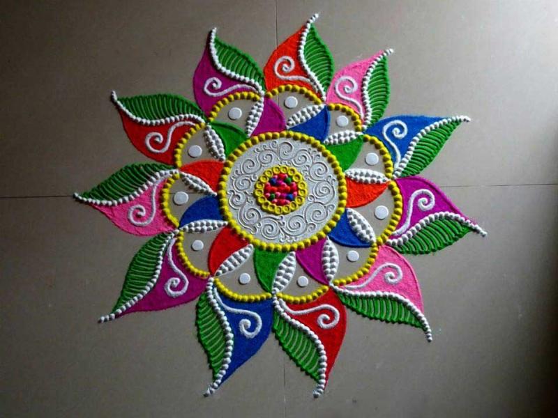 View Diwali Drawing Images With Colour Background